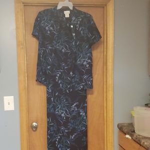 Maxi dress with jacket